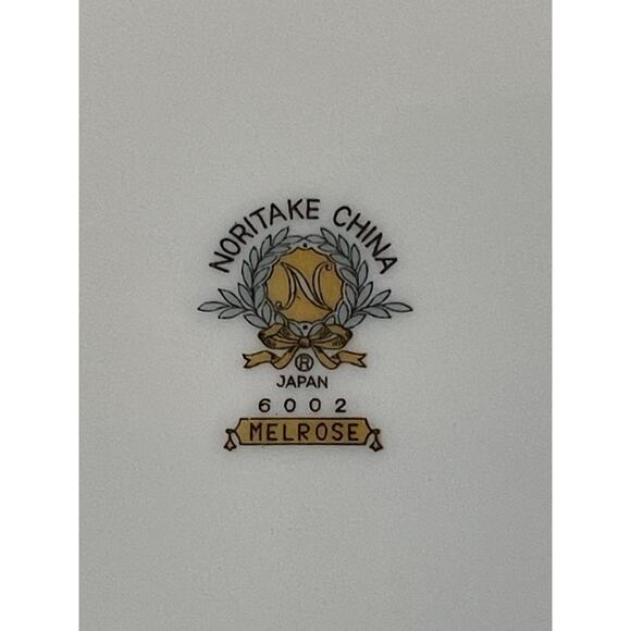 Set of 2 Bread & Butter Noritake China Melrose 6002 Plates Japan - Picture 7 of 7